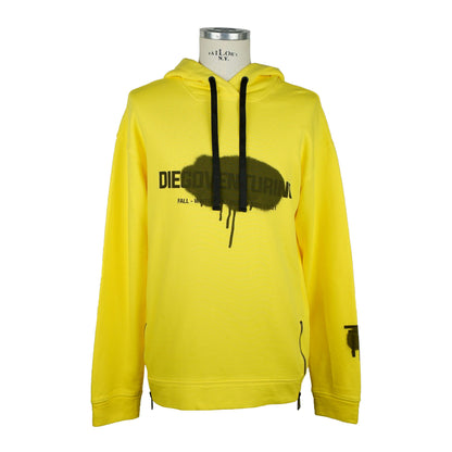 Elevate Your Style: Sunshine Yellow Cotton Hoodie