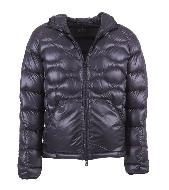 Mens Insulated Down Jacket with Hood