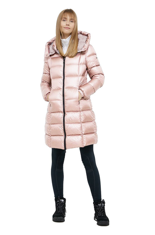 Pink Nylon Jackets & Coat