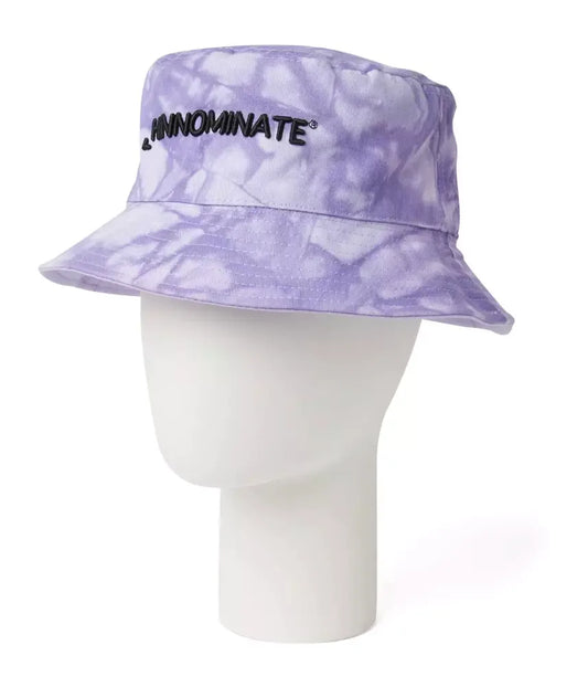 Elegant Purple Logo-Crested Cotton Hat