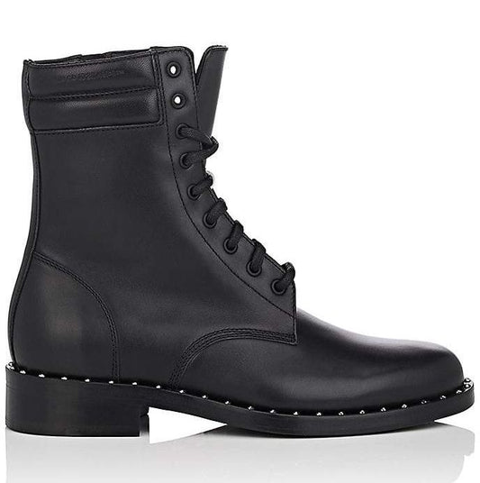 Black Leather Di Calfskin Boot