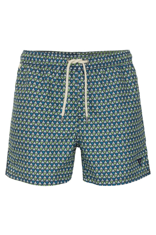 Chic Blue Beach Shorts for Suave Summer Days