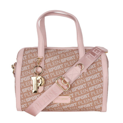 Chic Pink Eco-Leather Crossbody Bag