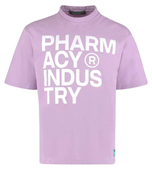 Chic Purple Logo Tee for Trendsetters