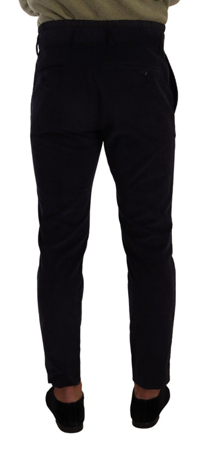 Slim Fit Luxe Corduroy Pants in Dark Blue