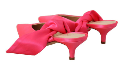 Chic Pink Kitten Heels for Elegant Evenings