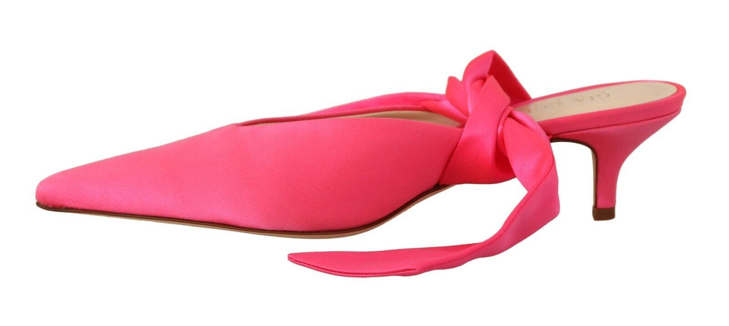 Chic Pink Kitten Heels for Elegant Evenings