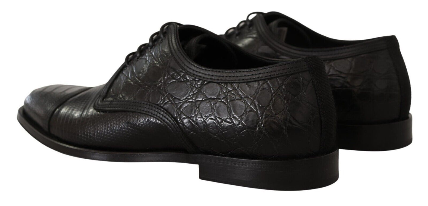 Exotic Leather Formal Lace-Up Shoes