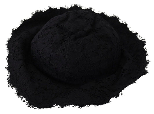 Elegant Sun-Ready Black Designer Hat