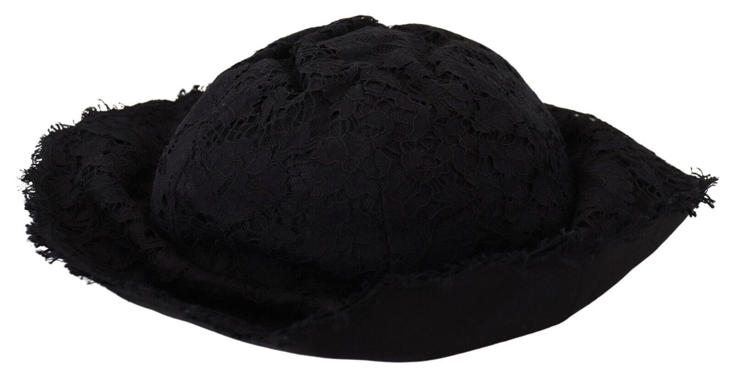 Elegant Sun-Ready Black Designer Hat