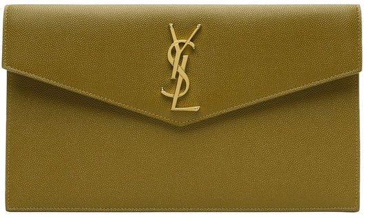 Saint Laurent Leather Uptown Pouch