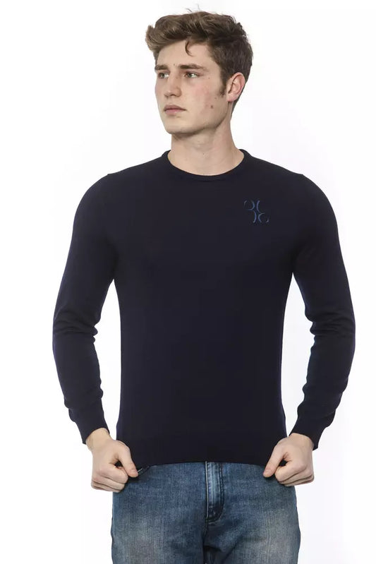 Elegant Merino Wool Crewneck Sweater