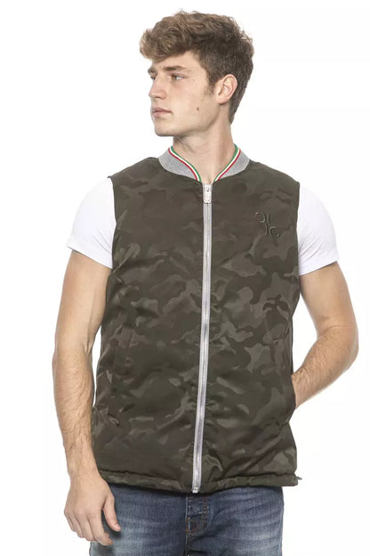 Chic Army Men's Designer Vest