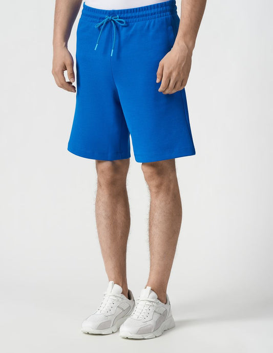 Elevated Bermuda Shorts with Rubber Detail