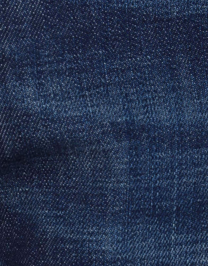 Chic Dark Blue Regular Fit Jeans