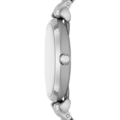 Elegant Silver-Toned Women's Watch